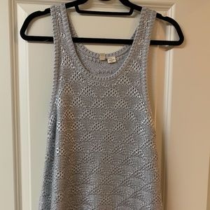 Anthropologie sleeveless top/sweater